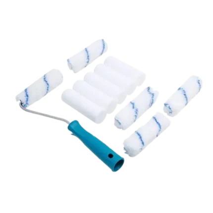 رولة دهان 4 ” مع 10 ق غيار توتال صيني